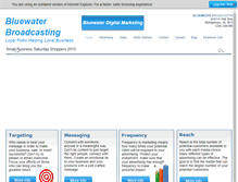 Tablet Screenshot of bluewaterbroadcasting.com